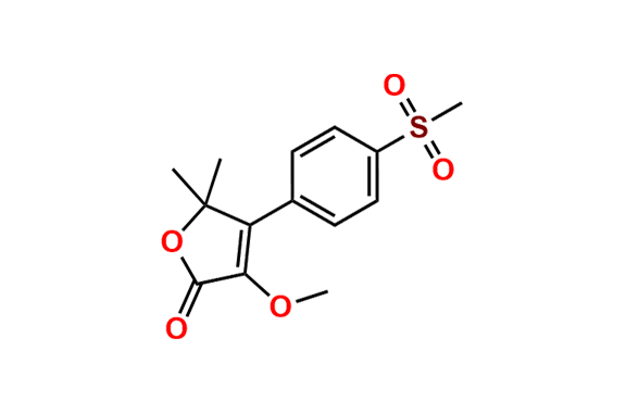 3-Methoxy-5,5-dimethyl-4-(4-(methylsulfonyl)phenyl)furan-2(5H)-one