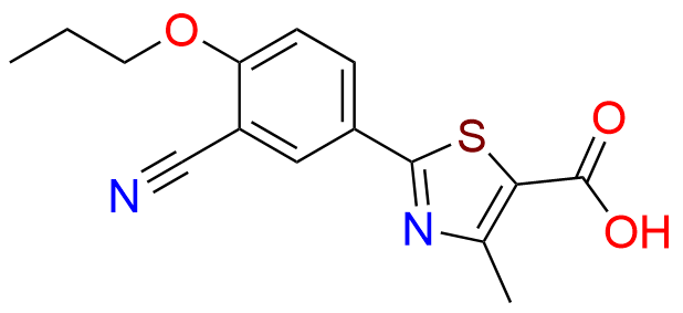 O-Desisobutyl-O-n-propyl Febuxostat