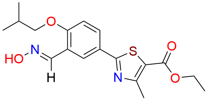 2-[3-[(Hydroxyimino)methyl]-4-(2-methylpropoxy)phenyl]-4-methyl-5-Thiazolecarboxylic Acid Ethyl Ester