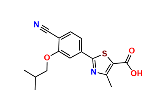2-(4-cyano-3-isobutoxyphenyl)-4-methylthiazole-5-carboxylic acid