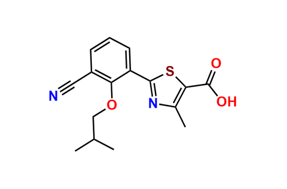 2-(3-cyano-2-isobutoxyphenyl)-4-methylthiazole-5-carboxylic acid