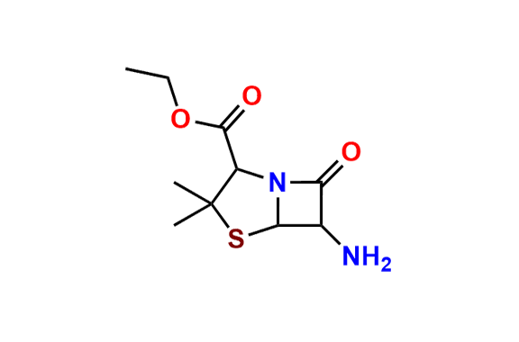 Ethyl (2S,5R,6R)-6-amino-3,3-dimethyl-7-oxo-4-thia-1-azabicyclo[3.2.0]heptane-2-carboxylate