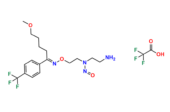 N-Nitroso Fluvoxamine EP Impurity F Trifluoroacetic Acid