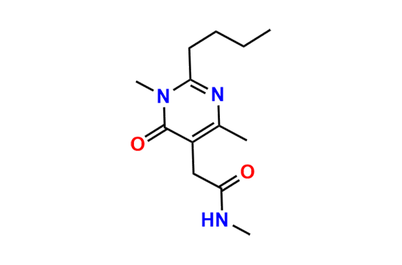 2-(2-Butyl-1,4-dimethyl-6-oxo-1,6-dihydropyrimidin-5-yl)-N-methylacetamide
