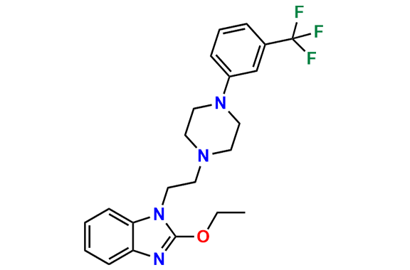2-Ethoxy-1-(2-(4-(3-(trifluoromethyl)phenyl)piperazin-1-yl)ethyl)-1H-benzo[d]imidazole