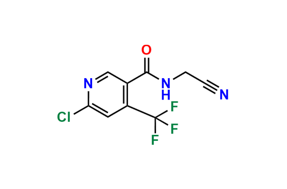 6-chloro-N-(cyanomethyl)-4-(trifluoromethyl)nicotinamide