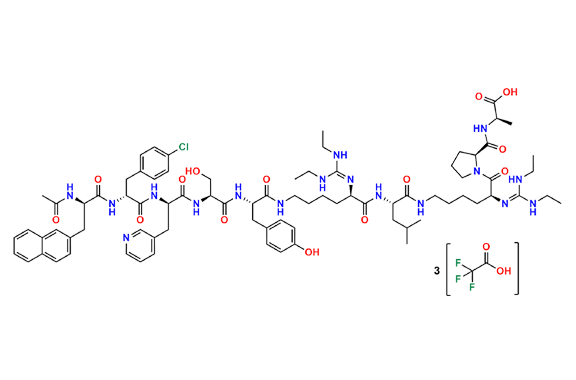 Ganirelix Acetate Impurity D (Tritrifluoroacetate)