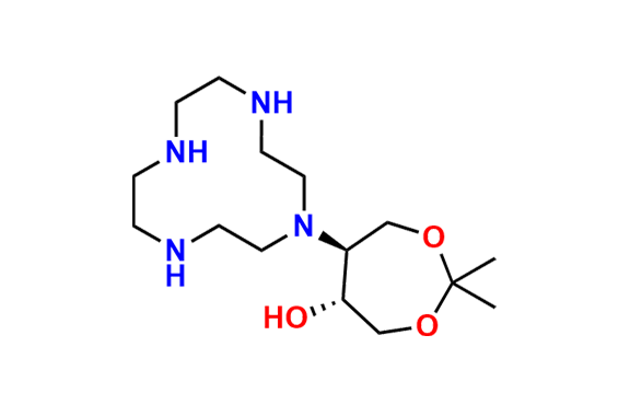 rel-(5R,6S)-6-(1,4,7,10-Tetraazacyclododecan-1-yl)-2,2-dimethyl-1,3-dioxepan-5-ol