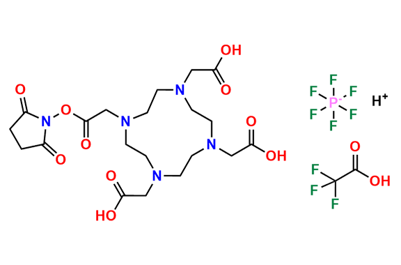 DOTA-NHS-ester Hexafluorophosphate TFA Salt