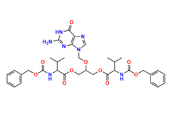 Ganciclovir-Cbz-L-Valine Diester