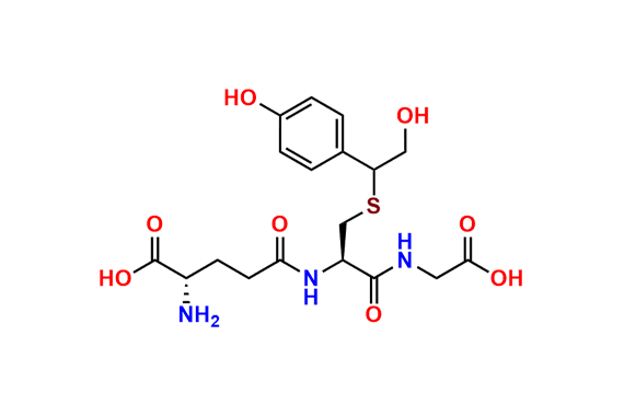S-[2-Hydroxy-1-(4-hydroxyphenyl)ethyl]-L-glutathione