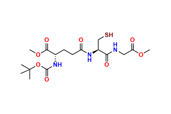 N-tert-Butyloxycarbonyl Glutathione Dimethyl Diester