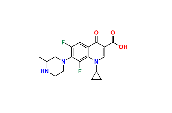 8-Demethoxy-8-Fluoro Gatifloxacin