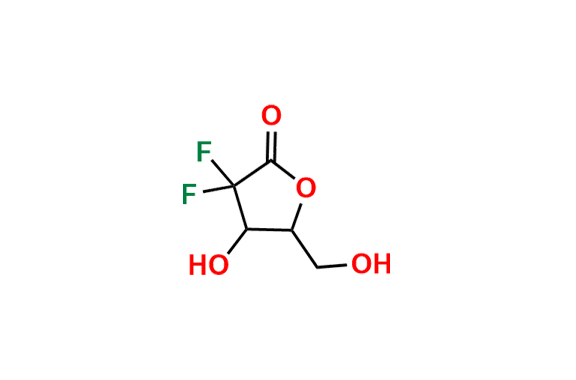 3, 3-Difluoro-4-hydroxy-5-(hydroxymethyl)dihydrofuran-2(3H)-one