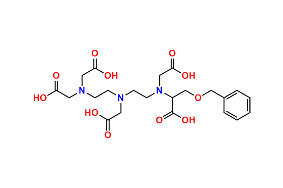 2,2`-(1,9-Dicarboxy-2-(carboxymethyl)-12-phenyl-11-oxa-2,5,8-triazadodecane-5,8-diyl)diacetic Acid
