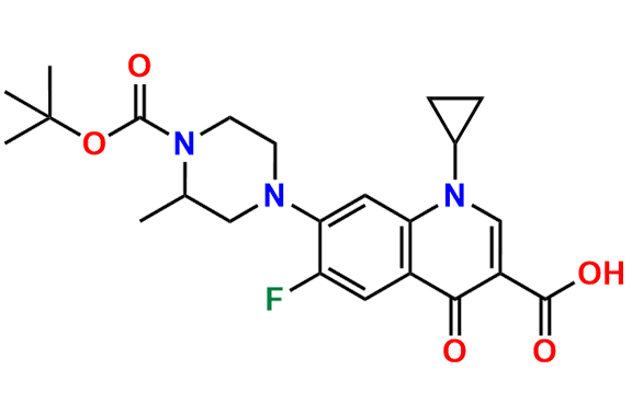 N-Boc-Desmethoxy Gatifloxacin