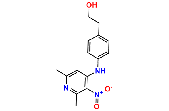 2-(4-((2,6-Dimethyl-3-nitropyridin-4-yl)amino)phenyl)ethan-1-ol
