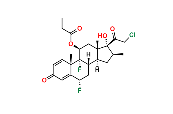 11-Propionate 21-chloro diflorasone
