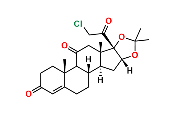 9-Desfluoro-11-keto Halcinonide