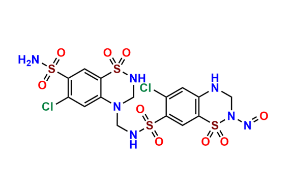 N-Nitroso Hydrochlorothiazide EP Impurity C (Possibility 2)