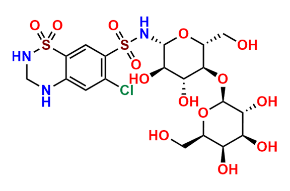 N-Lactosyl Hydrochlorothiazide Impurity