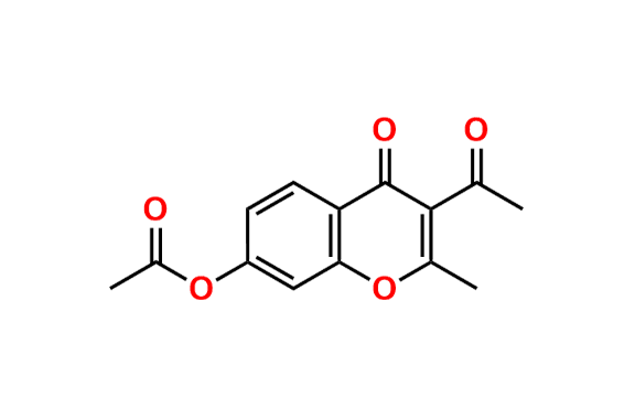 7-Acetoxy-3-acetyl-2-methyl-chromen-4-one