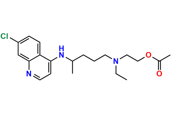 Hydroxychloroquine O-Acetate