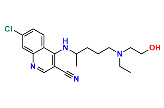 Hydroxychloroquine 3-Carbonitrile