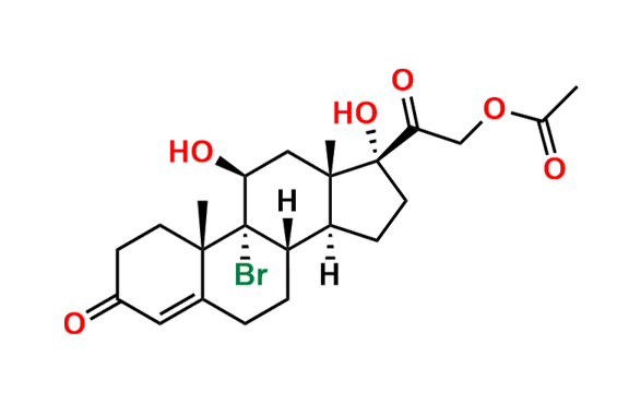 9α-Bromohydrocortisone Acetate