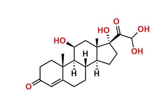 17-Dehydro-21-Hydroxy Hydrocortisone