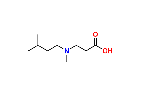 3-(Isopentyl(methyl)amino)propanoic Acid