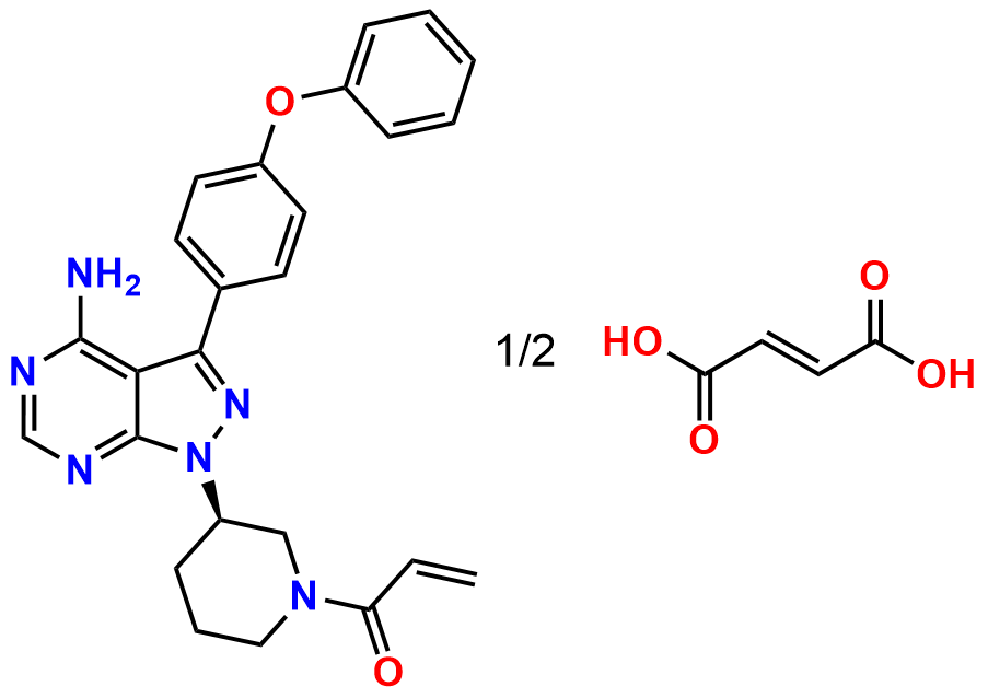 Ibrutinib Hemi Fumaric Acid