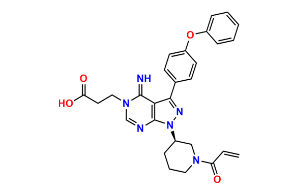 N6-(2-Carboxyethyl) Ibrutinib