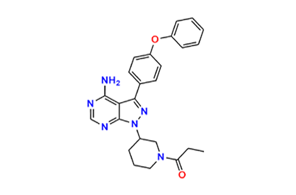 rac-N-Desacryloyl N-Propionyl Ibrutinib