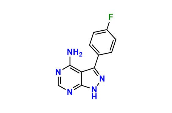 3-(4-Fluorophenyl)-1H-pyrazolo[3,4-d]pyrimidin-4-amine