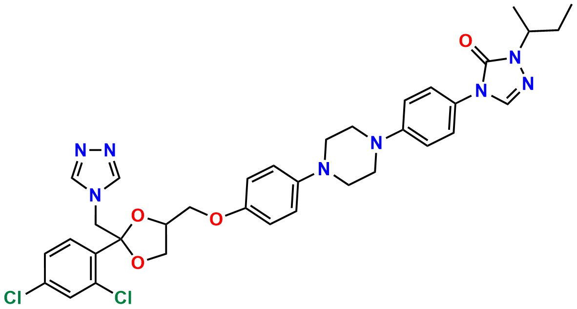 Itraconazole 4-Triazolyl Isomer