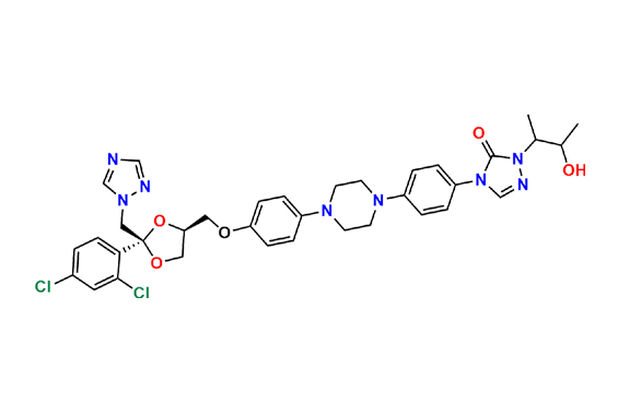 Hydroxy Itraconazole (Mixture of Diastereomers)