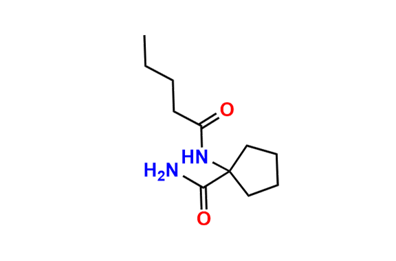 1-Pentanamidocyclopentane-1-carboxamide