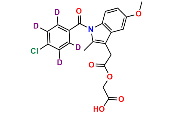 Acemetacin-d4