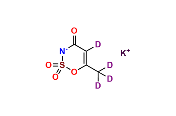 Acesulfame-d4 (Potassium Salt)