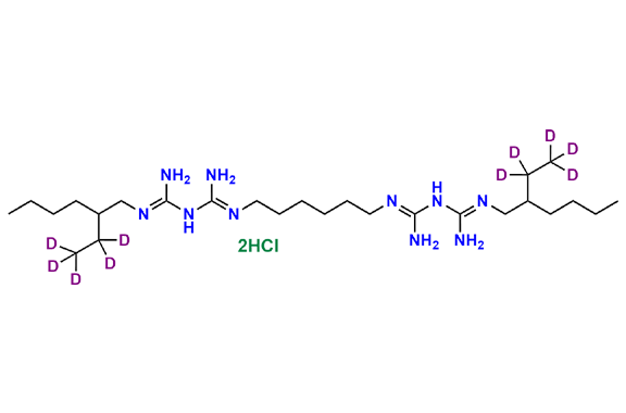 Alexidine-d10 (Dihydrochloride salt)