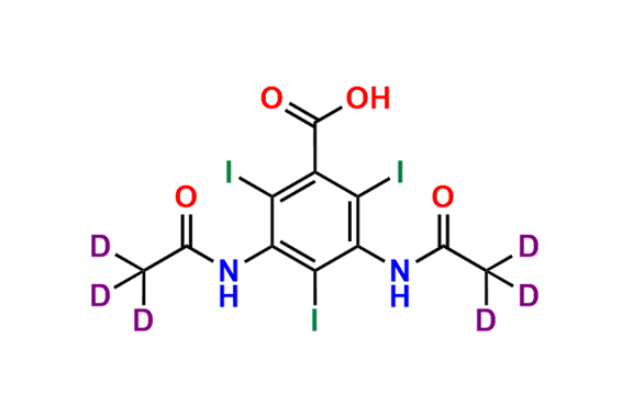 Amidotrizoic Acid-d6