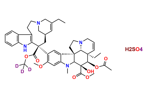Anhydro Vinblastine-d3 (Disulfate Salt)