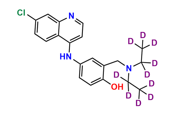Amodiaquine-d10