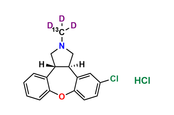 Asenapine Hydrochloride-13C,d3