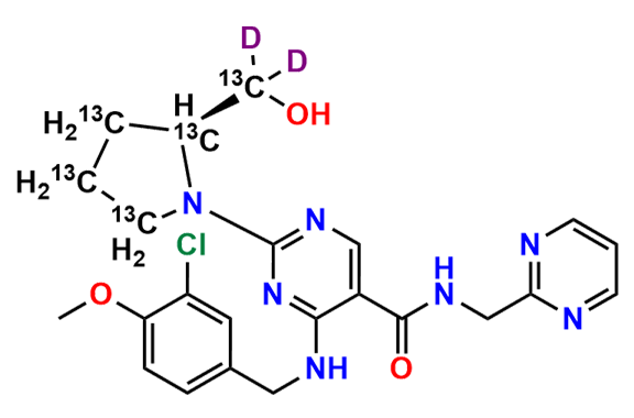 Avanafil-13C5,N15,d2