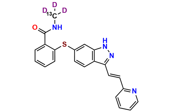 Axitinib-13C,d3