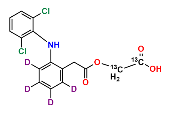 Aceclofenac-13C2,d4