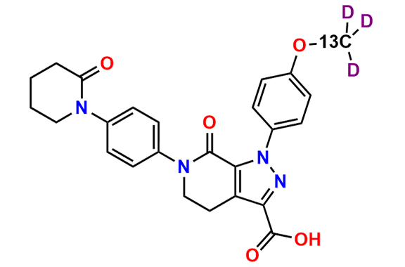 Apixaban Acid-13C,d3