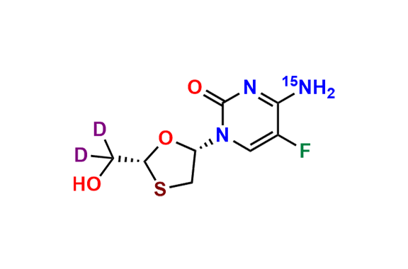 Emtricitabine-15N,d2